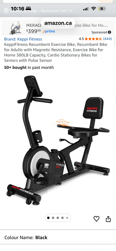Recumbent Bike Brand new still in box, View more