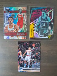 Trae Young LOT basketball cards Optic Flux Appeal Silver Prizm