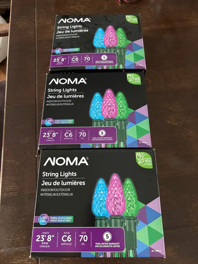 NOMA String Lights in Holiday, Event & Seasonal in Ottawa - Image 2