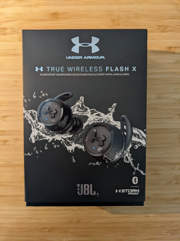 JBL UA Flash X In-Ear Sound Isolating Truly Wireless Headphones in General Electronics in London