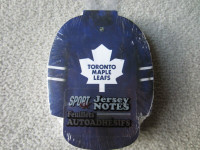 BRAND NEW - TORONTO MAPLE LEAFS JERSEY NOTE PAD