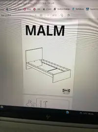 Malm Bed Frame & Mattress