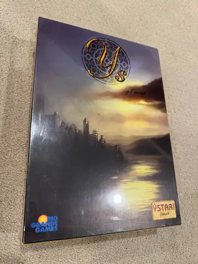 Ys- Ystari Games / Rio Grande Games Board Game Out of print. Brand new and sealed! Open to offers, c...