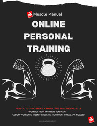 Online Personal Training (Custom Workouts)