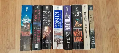 Vintage 80's & 90's Stephen King Books, View more
