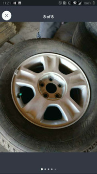 Winter Tires Michelin Latitude X-Ice with Alloy Rims 