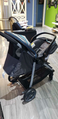 Evenflo stroller and car seat set