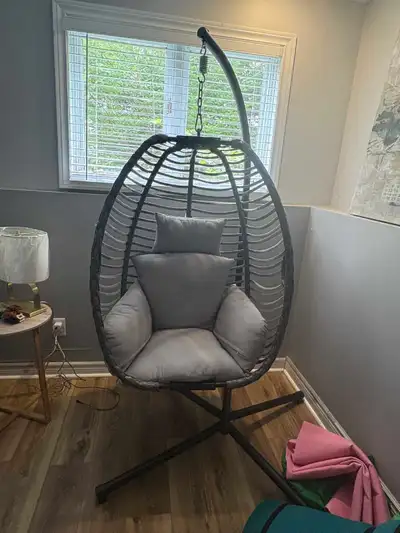 Hanging basket chair, View more