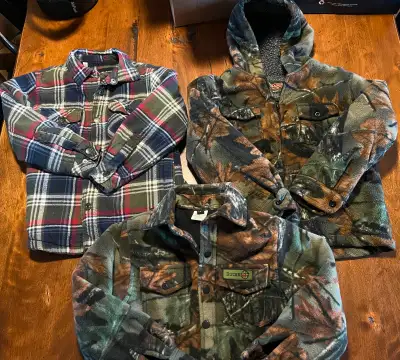 Kid’s Size 6 & SM Fleece Jackets, View more