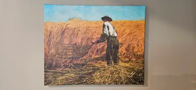 Canvas Print - The Veteran in a New Field (20" x 16"), View more