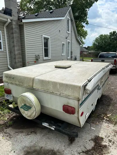 1994 StarCraft Stardust Tent trailer for sale. Just need to make some room is reason for selling. Go...