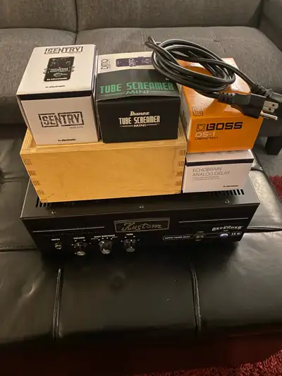 Amp Head & Multiple Pedals!!, View more