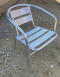 Aluminum Cafe Chairs