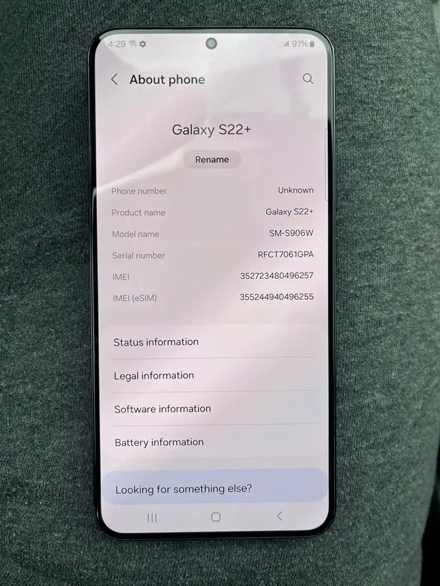 Samsung Galaxy S 22 Plus Unlocked 128GB 538441848906721283