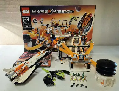 Lego Mars Mission - MB-01 Eagle Command Base (7690), View more