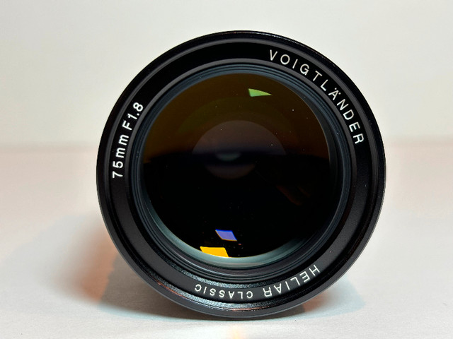 Heliar Classic 75mm F1.8 Lens for Leica Camera in Cameras & Camcorders in Edmonton - Image 4