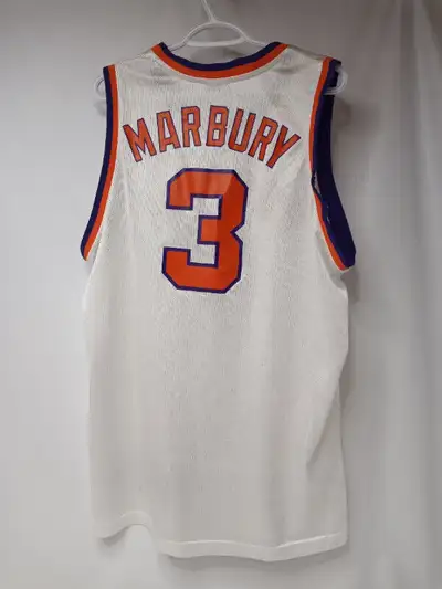 Vintage Stephon Marbury NBA Phoenix Suns Retro Throwback Jersey Size large
