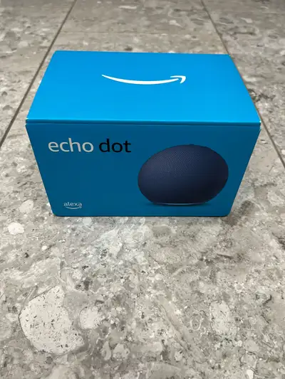Selling my Amazon Echo Dot 5th Generation smart speaker. Condition: Open box, like new. Opened once,...