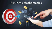 Need Business Math Tutor urgently 