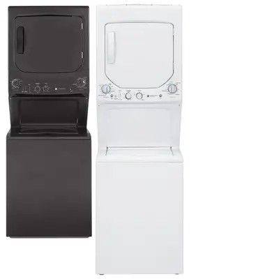 DRYER-WASHER-set-ge-STACKED-BR NEW INBOX-WARANTY-$1499-NO TAX, View more