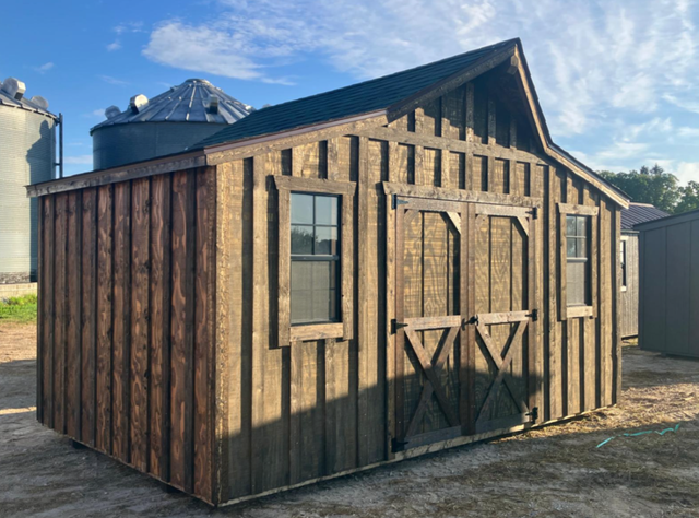 10x16 Old West Shed Delivery Available