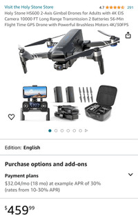 Drone with all accessories  price is negotiable 
