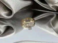10K Yellow Gold 2GM Diamond Solitaire Ring $125