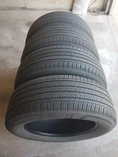 I am selling 3 Bridgestone Alenza tires 2 of them are at 6/32 tread remaining and 1 of them is 5/32...