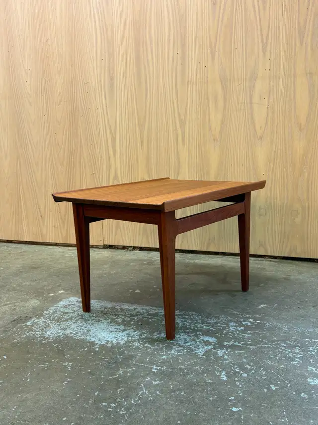 1960s Solid Teak FD535 Side End Table by Finn Juhl in Other Tables in Victoria - Image 2