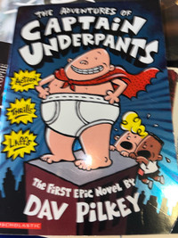 Captain underpants the first epic novel kids book
