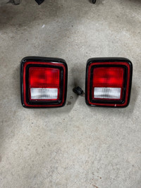 2020 Jeep Wrangler tail lights. 