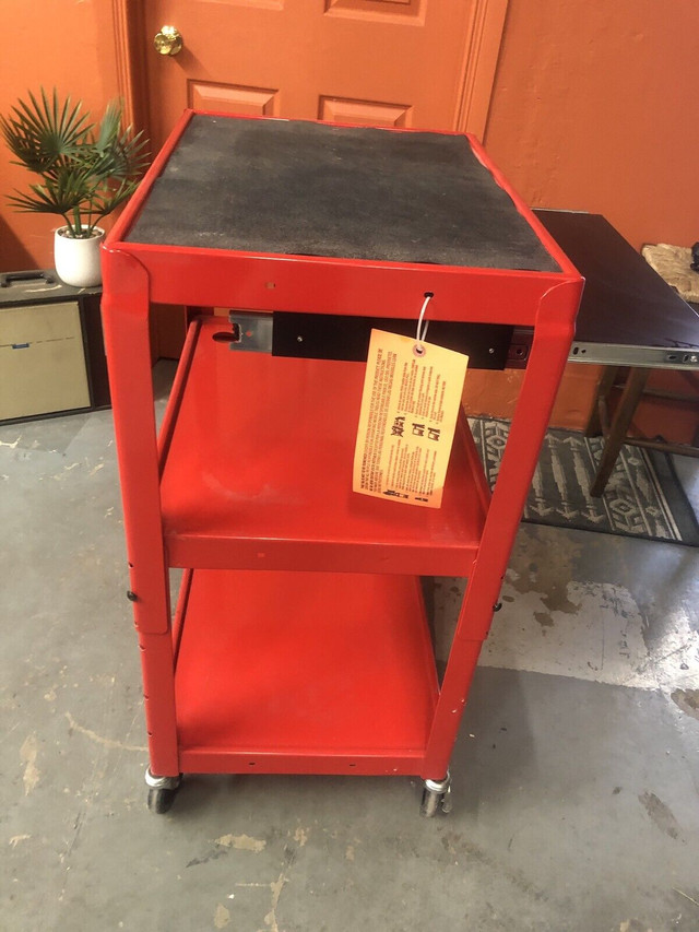 Uline shop computer cart with slide out tray in Other Business & Industrial in Barrie - Image 2
