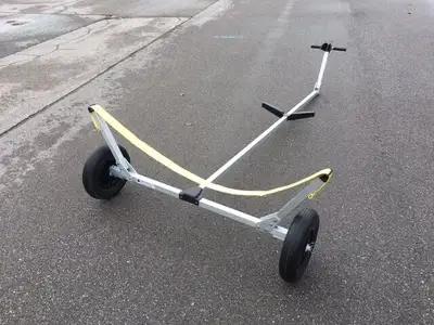 Laser Dolly for club and travel. Anodized tubular aluminum construction- NO plastic joints. Easy to...