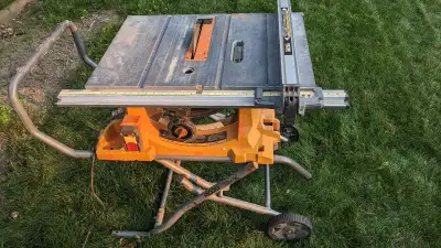 Ridgid Table Saw, View more