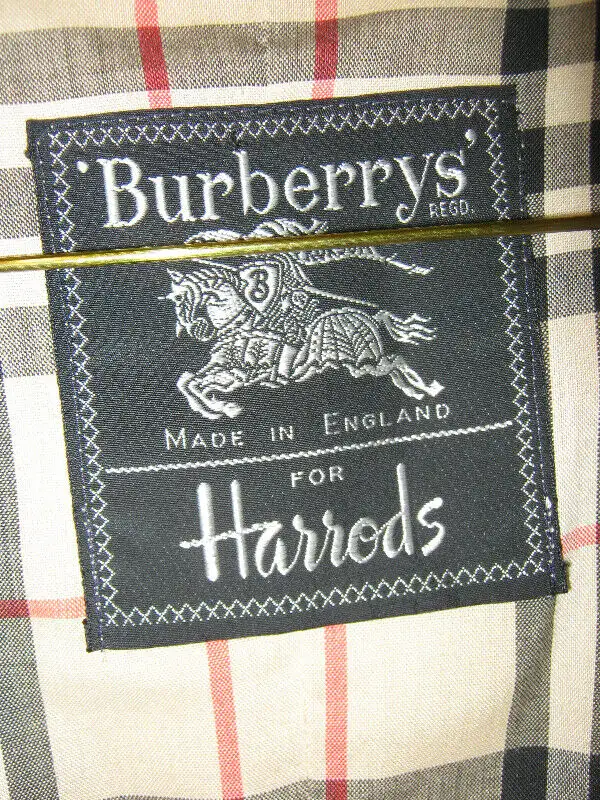 Burberry Trench Coat Jacket  Made in England  Harrods New in Women's - Tops & Outerwear in City of Toronto - Image 4