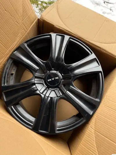 RTX Aspen winter rims for sale (4). 18X8 - 6X139.7 - 78.1 ET25. Max wheel load 2250 lbs. In excellen...