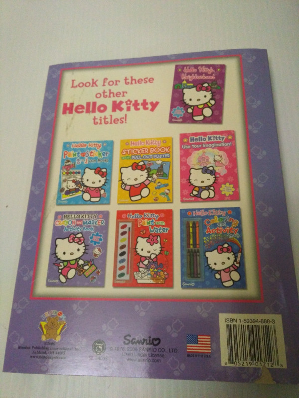 Hello Kitty: 288 colour and activity book in Children & Young Adult in Cambridge - Image 2