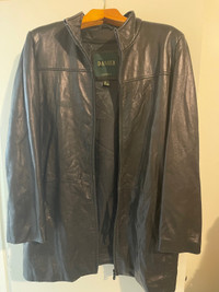 Men’s Danier leather jacket 3/4 length 