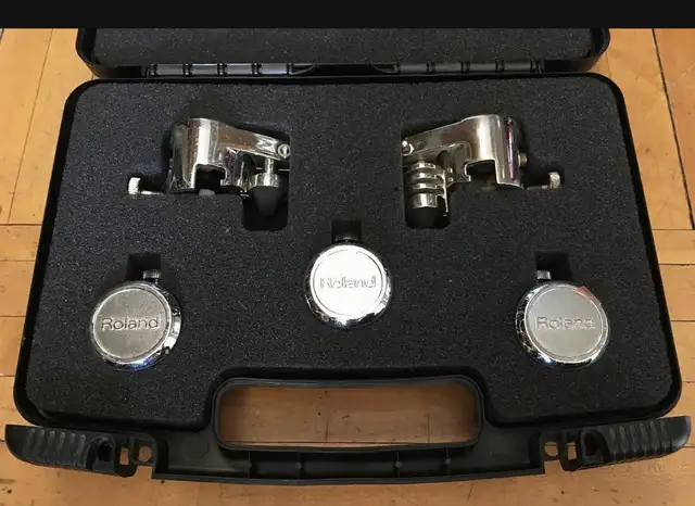 Drum Sonor Force 1007 5 piece . Roland module and trigger kit in Drums & Percussion in London - Image 8