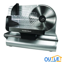 NEW STAINLESS STEEL MEAT SLICER. NEW IN THE BOX