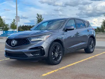 Selling my 2019 Acura RDX A-Spec in Modern Steel Metallic with Red Ultrasuede/Leather interior. Acci...