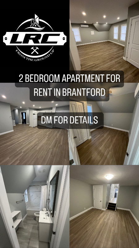 2 bedroom apartment for rent in Long Term Rentals in Brantford