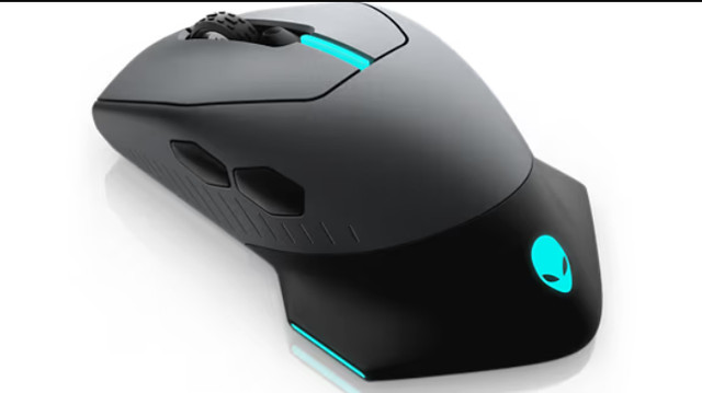 NEW Alienware 610M Wired/Wireless Gaming Mouse - Dark in Mice, Keyboards & Webcams in Edmonton