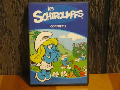 4 DVD les Schtroumpfs COFFRET 2. Prix négociable., View more
