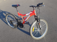 24 inch MOUNTAIN BICYCLE......red