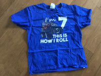 I’M 7 THIS IS HOW I ROLL MONSTER TRUCK BIRTHDAY BOY SHIRT