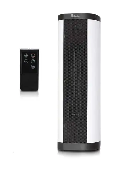 Senville 1500W Tower Fan & Space Heater for Indoor Use, Remote, View more