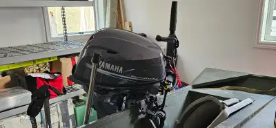 14ft Alumacraft Boat Ez loader Trailer 25Hp Yamaha 4 Stroke motor 4 hrs use fresh water only.