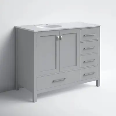 BRAND NEW Irene 42'' Single Bathroom Vanity, View more
