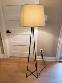 Beige/ black IKEA Floor lamp